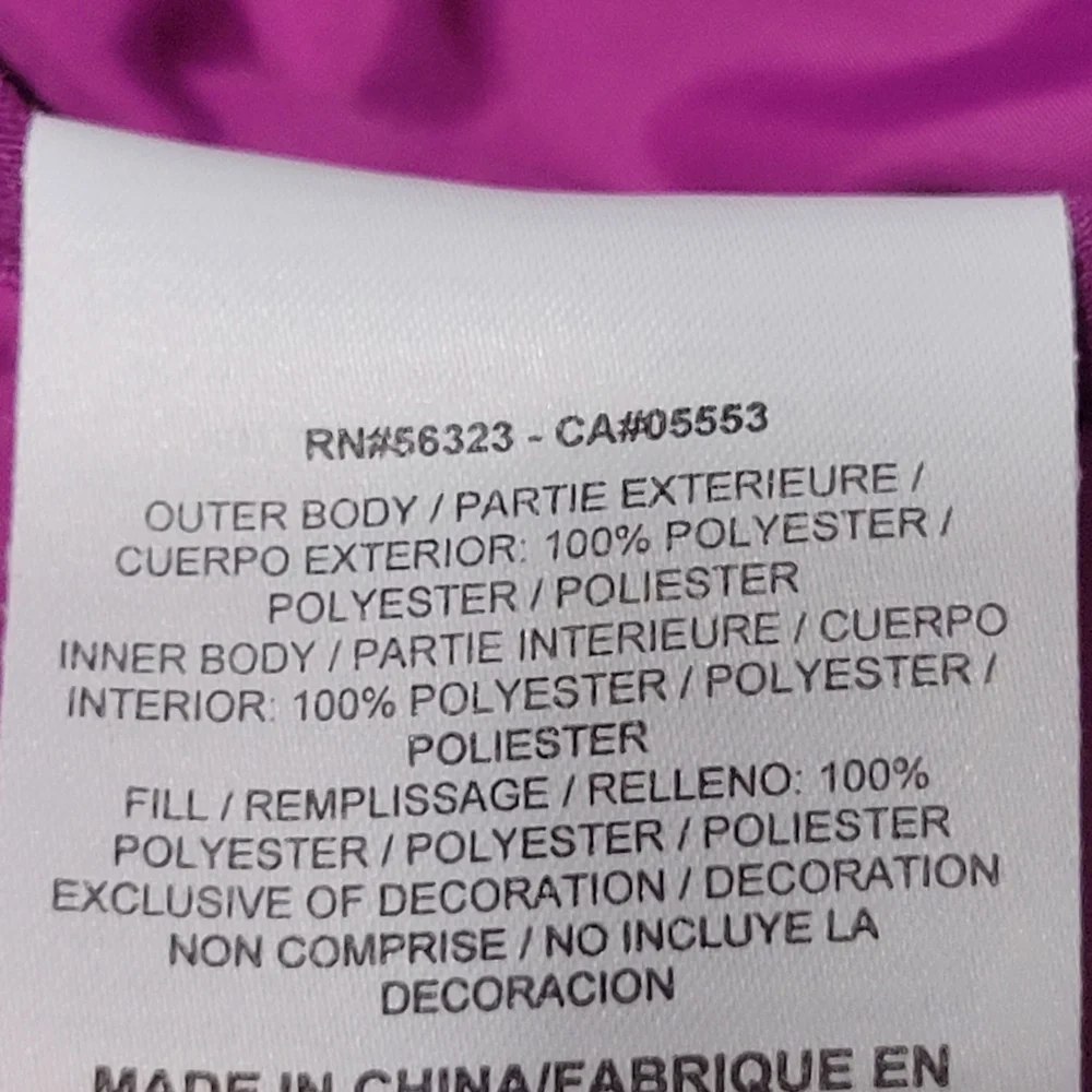 Nike Reversible Purple Puffer Vest